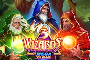 Playtech : Mega Fire Blaze: 3 Wizards - STONEBET88