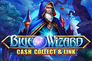 Playtech : Blue Wizard: Cash Collect & Link - STONEBET88