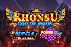 Playtech : Mega Fire Blaze: Khonsu God of Moon PowerPlay Jackpot - STONEBET88