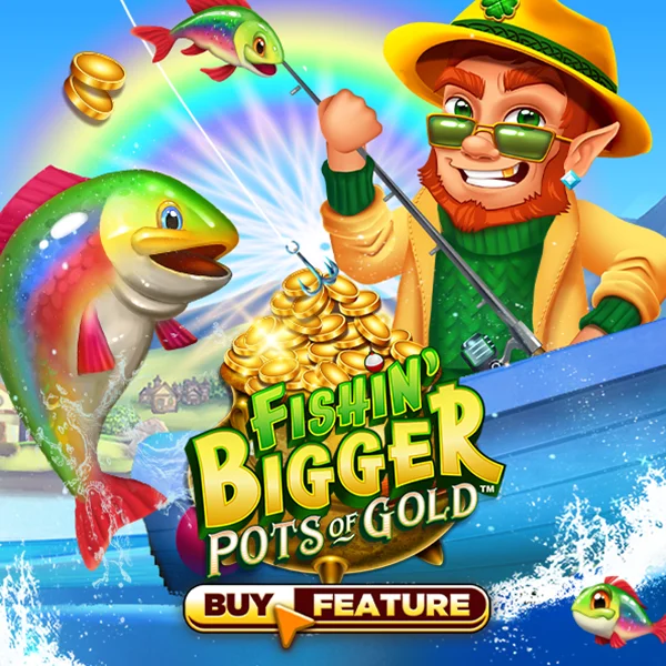 Microgaming : Fishin Bigger Pots of Gold - STONEBET88
